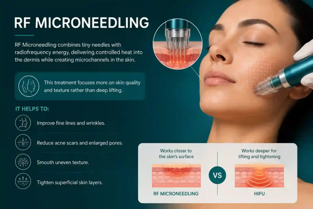 What Does RF Microneedling Do That HIFU Alone Cannot Lyme Regis