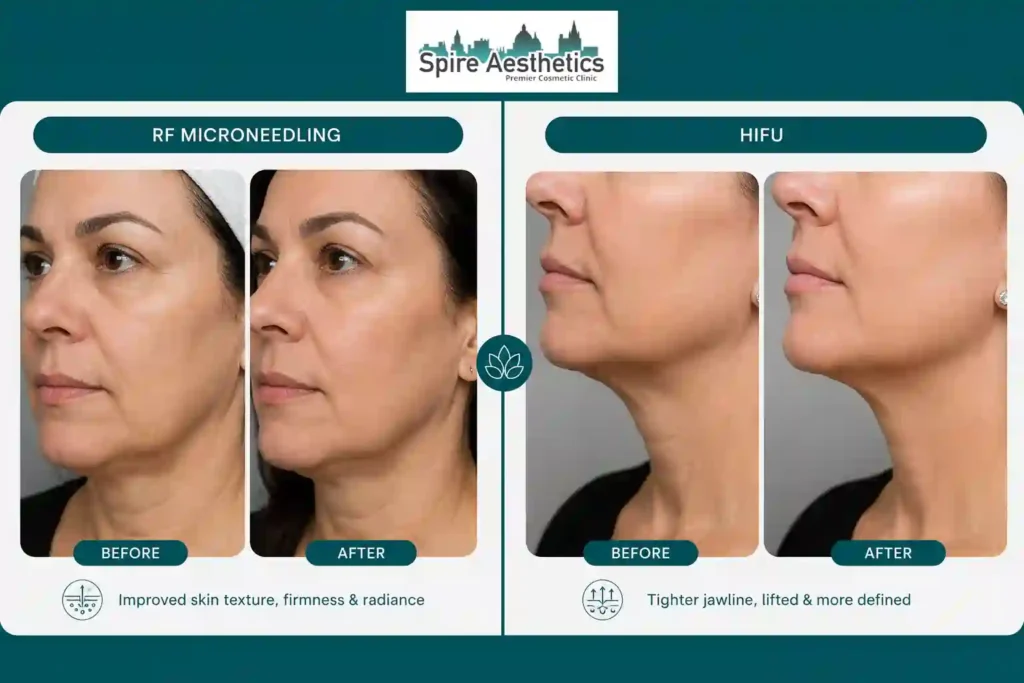Can RF Microneedling and HIFU Be Combined Lyme Regis?